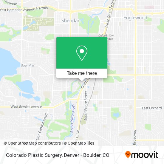 Mapa de Colorado Plastic Surgery