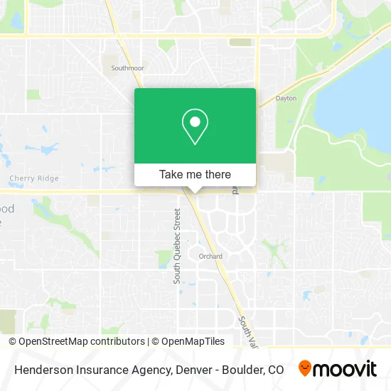 Henderson Insurance Agency map