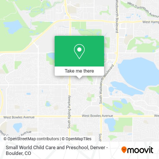 Small World Child Care and Preschool map