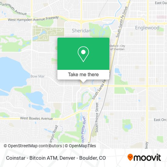 Coinstar - Bitcoin ATM map