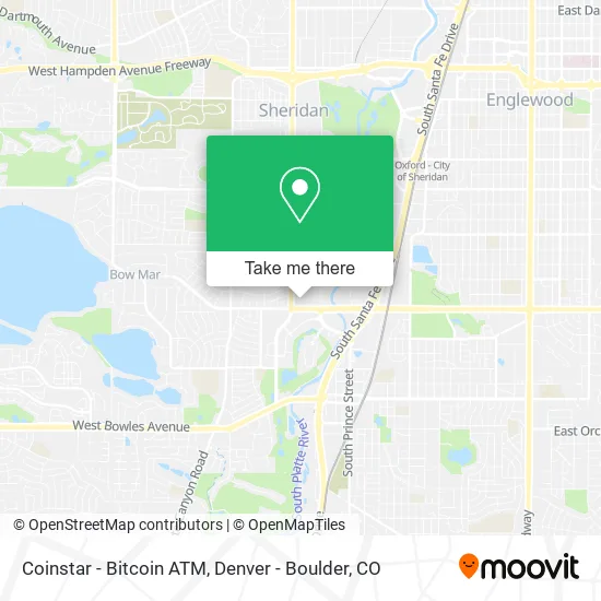 Coinstar - Bitcoin ATM map