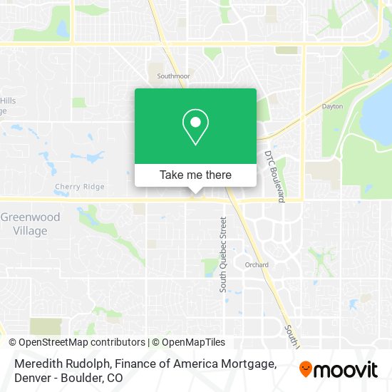 Meredith Rudolph, Finance of America Mortgage map