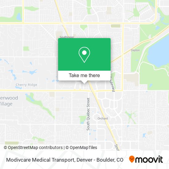 Modivcare Medical Transport map