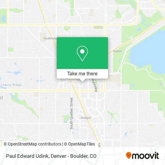 Paul Edward Udink map