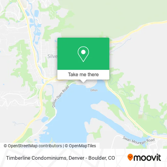 Timberline Condominiums map