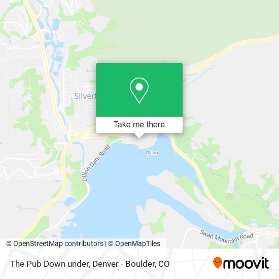 Mapa de The Pub Down under