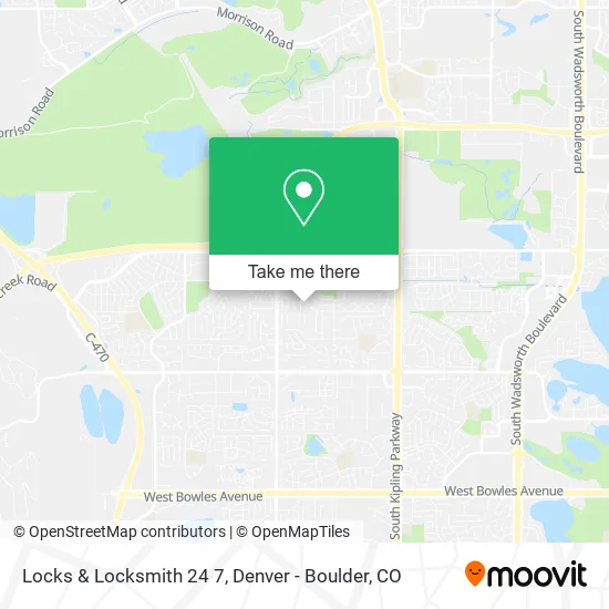 Locks & Locksmith 24 7 map