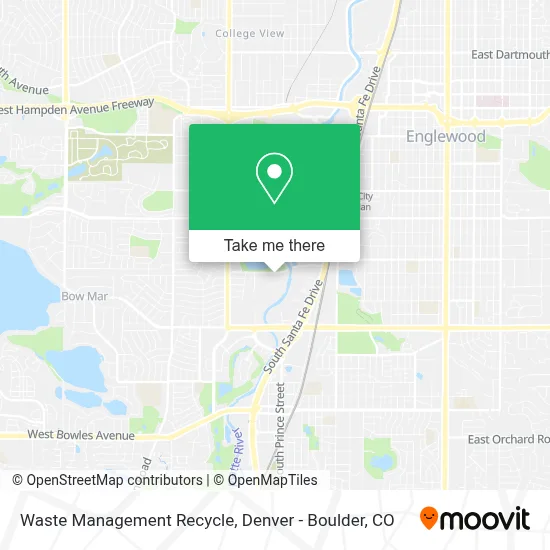 Waste Management Recycle map