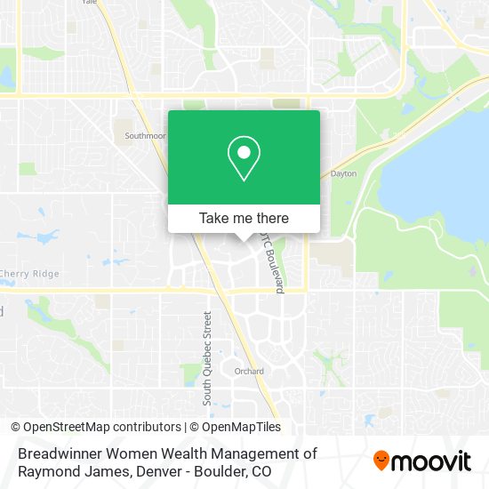 Breadwinner Women Wealth Management of Raymond James map