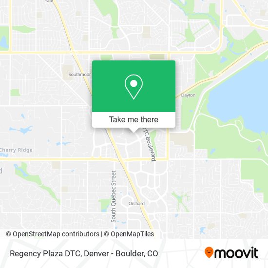 Regency Plaza DTC map