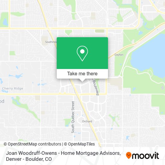 Joan Woodruff-Owens - Home Mortgage Advisors map