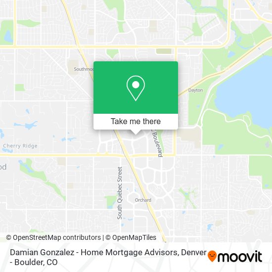Mapa de Damian Gonzalez - Home Mortgage Advisors