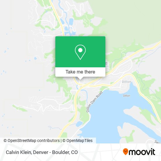 Mapa de Calvin Klein