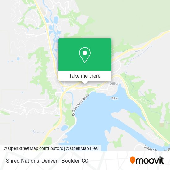 Shred Nations map