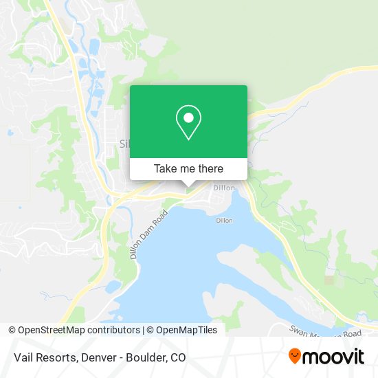 Mapa de Vail Resorts