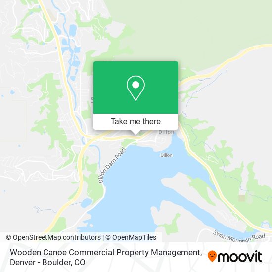 Mapa de Wooden Canoe Commercial Property Management