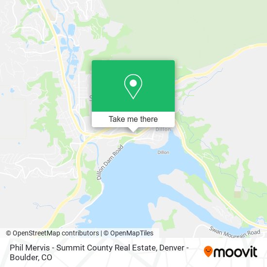 Phil Mervis - Summit County Real Estate map