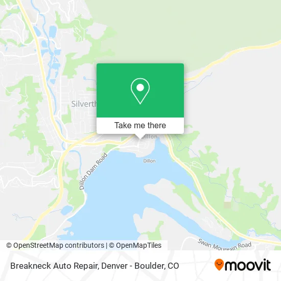 Breakneck Auto Repair map