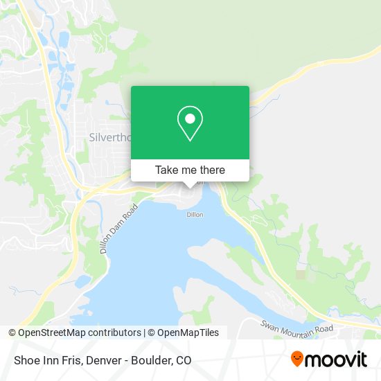 Shoe Inn Fris map
