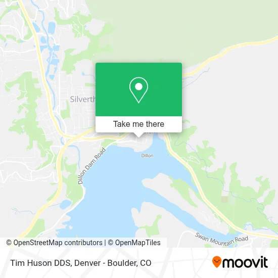 Tim Huson DDS map