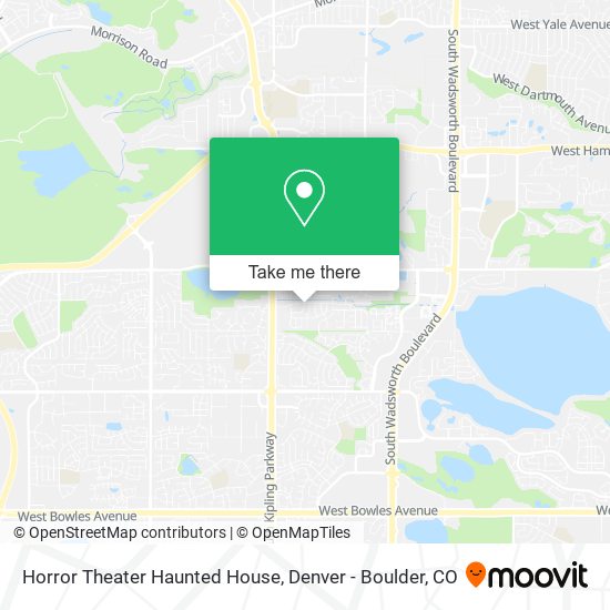 Horror Theater Haunted House map