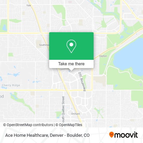 Ace Home Healthcare map