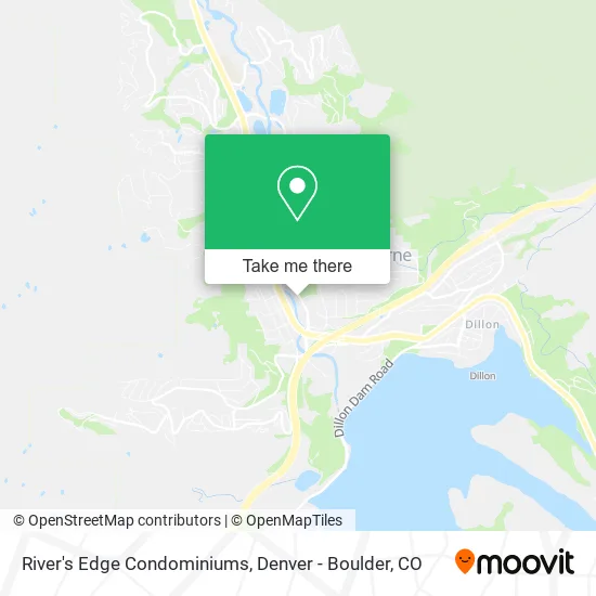 River's Edge Condominiums map