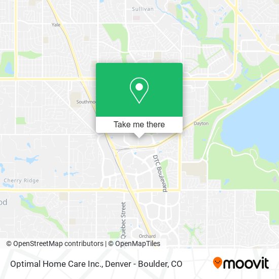 Optimal Home Care Inc. map