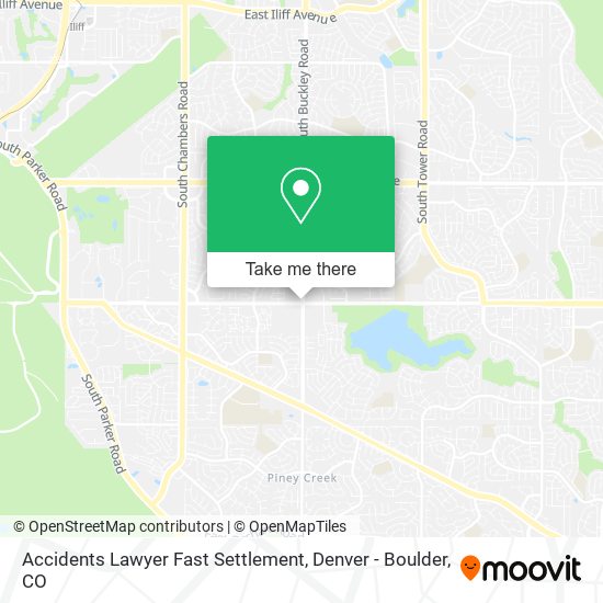 Mapa de Accidents Lawyer Fast Settlement