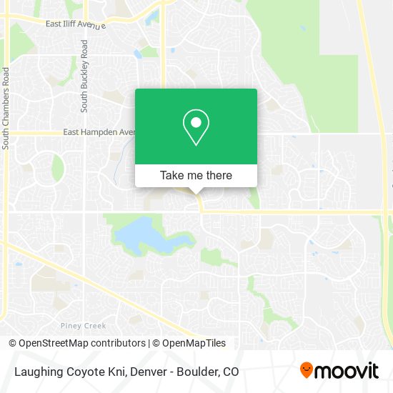 Laughing Coyote Kni map