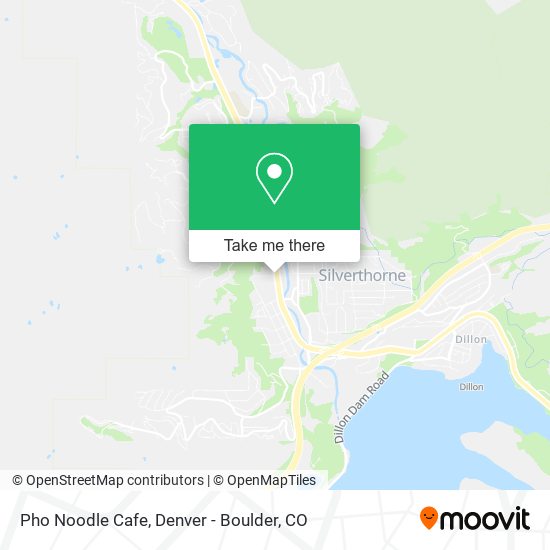 Mapa de Pho Noodle Cafe