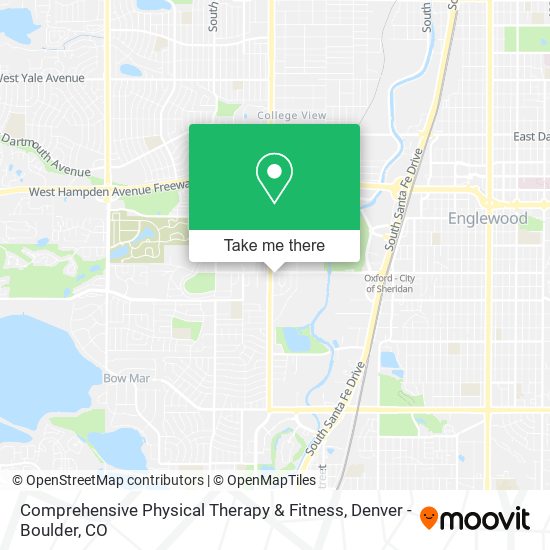 Mapa de Comprehensive Physical Therapy & Fitness