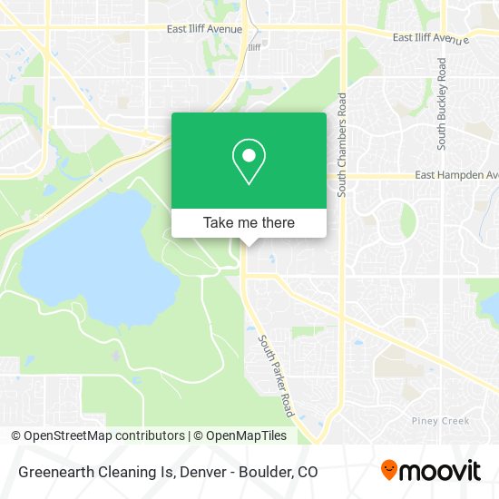 Greenearth Cleaning Is map