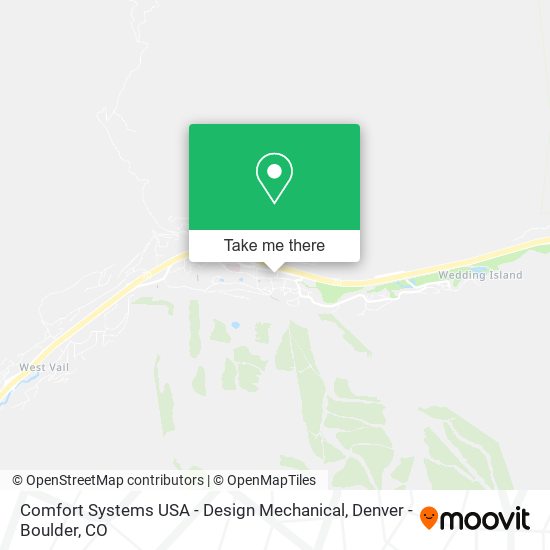 Comfort Systems USA - Design Mechanical map