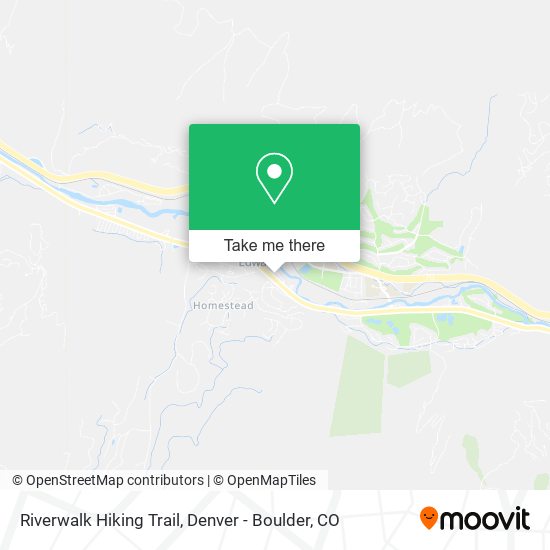 Riverwalk Hiking Trail map