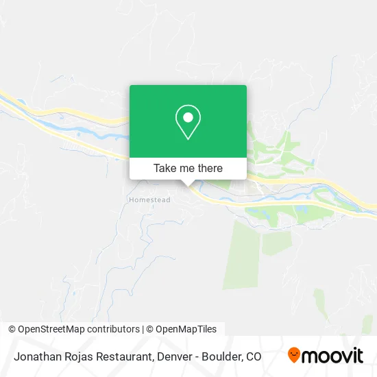 Mapa de Jonathan Rojas Restaurant