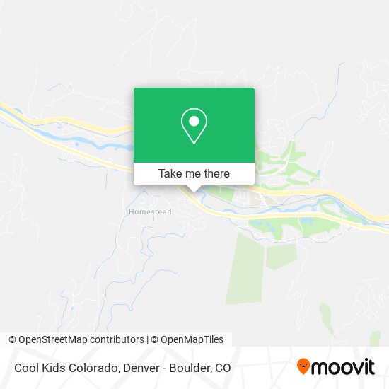 Cool Kids Colorado map