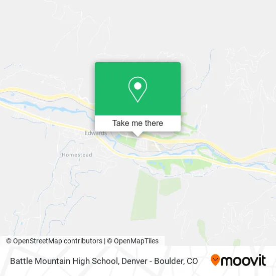 Battle Mountain High School map