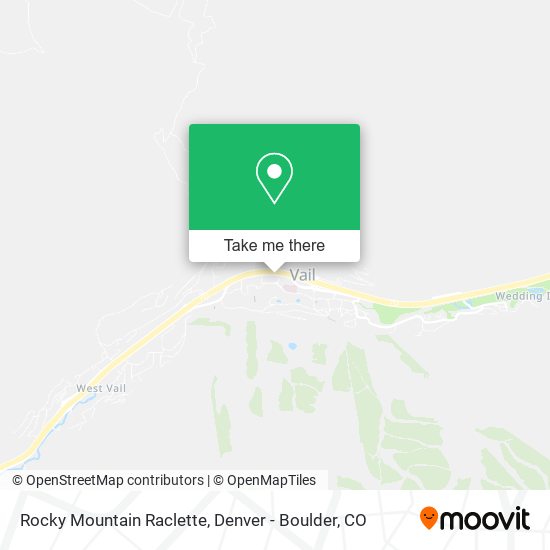 Rocky Mountain Raclette map