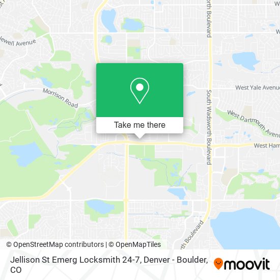 Mapa de Jellison St Emerg Locksmith 24-7