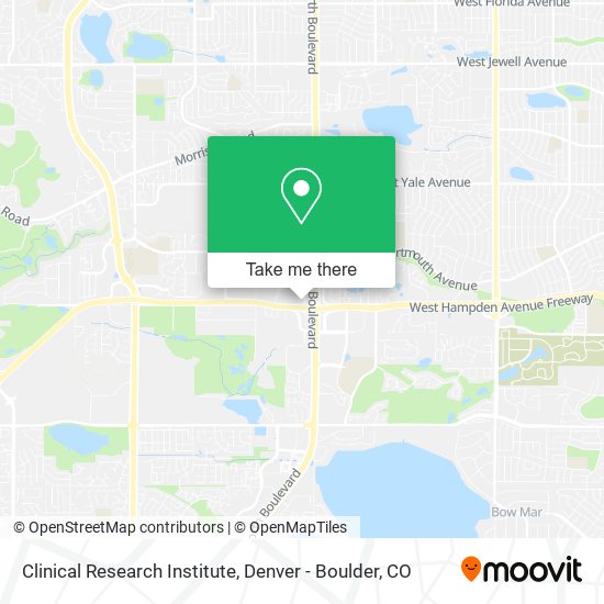 Mapa de Clinical Research Institute