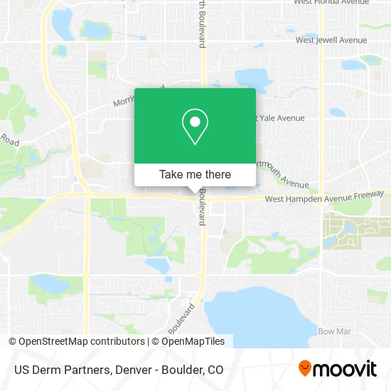 US Derm Partners map