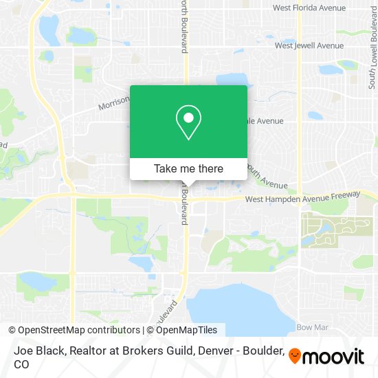 Mapa de Joe Black, Realtor at Brokers Guild