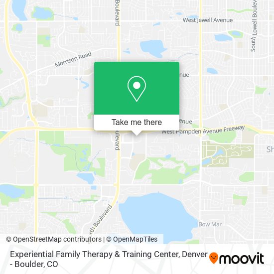 Experiential Family Therapy & Training Center map