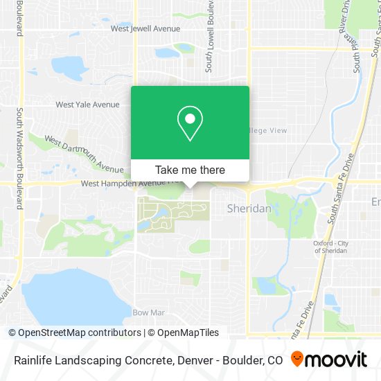 Rainlife Landscaping Concrete map