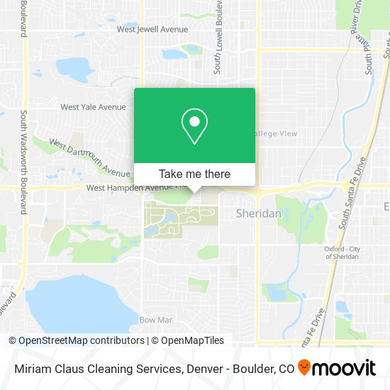 Miriam Claus Cleaning Services map