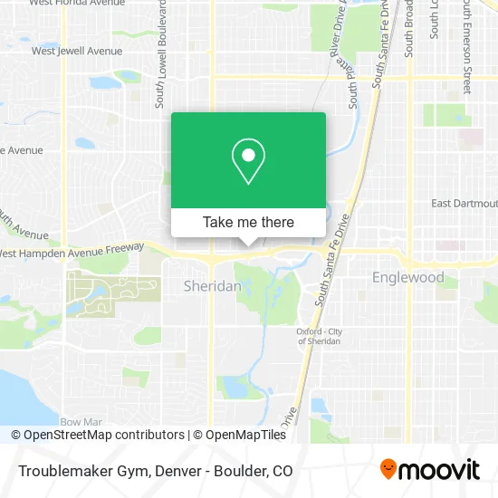 Troublemaker Gym map