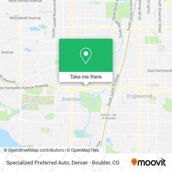 Specialized Preferred Auto map