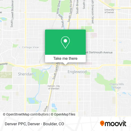 Denver PPC map