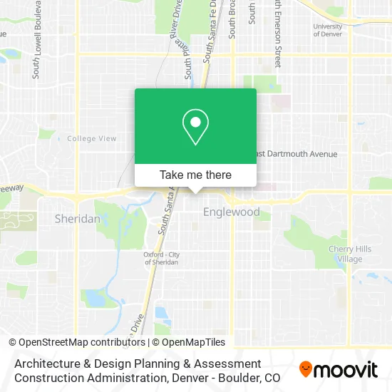 Architecture & Design Planning & Assessment Construction Administration map